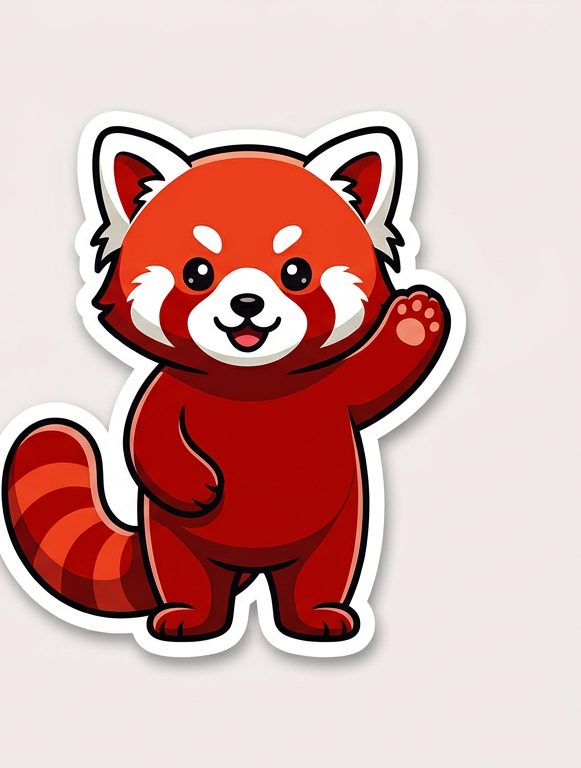 AI Sticker Generator result example